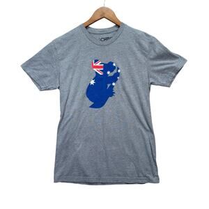 The Chivery Men's Chive Koala Australia RARE Gray Animals Graphic T-Shirt S